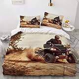 【Taille】1x Housse de couette 200x200cm + 2 x Taie d'oreiller 50x75cm, prise en charge de la personnalisation de la taille. Cette parure de lit décorative ne comprend pas de couette.