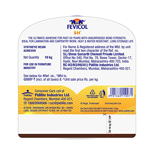 Image of Fevicol SH, The ultimate adhesive for over 60 years. 10Kg