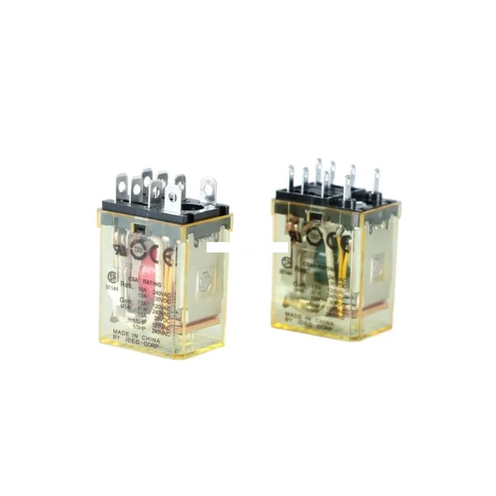 Bylsagwht One Color Dc24v 14-Pin Ry4s-Ul 4 Contacts 5A Intermediate Relay