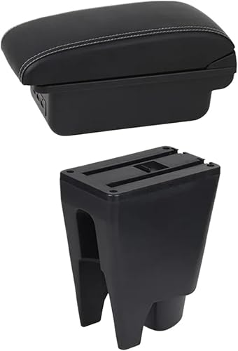 RWRPQEDEXM Accoudoir Universel pour Peugeot 107 Boîte Rangement Centrale Spécial