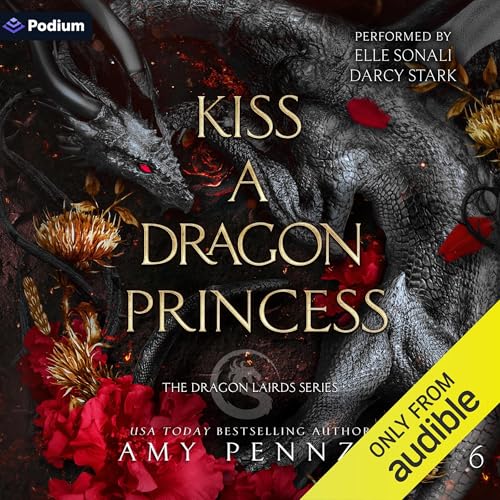 『Kiss a Dragon Princess』のカバーアート