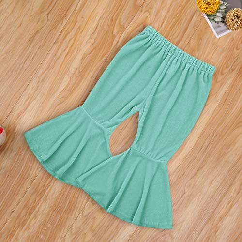 image for vchoohce Toddler Baby Girl Boy Flare Pants Corduroy/Velvet Bell Bottom