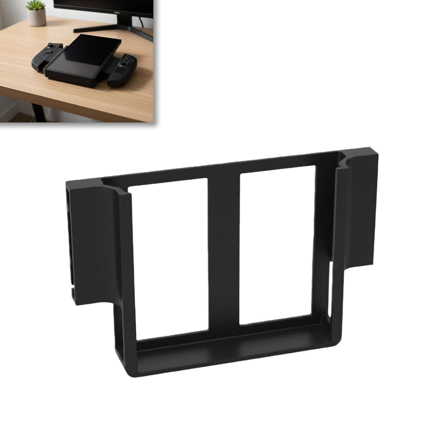 qjehdaiiw Portrait Controller Mount Compatible with Lenovo Legion Go 2 Vertical Gaming Grip Stand Handheld Console Holder for Retro Games Arcade Play Ergonomic Support Accessory