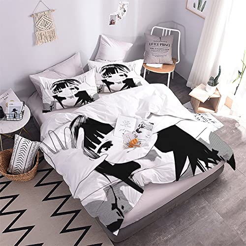 Housse de couette 240x260 manga avec zip pour changer de lit facilement - 4