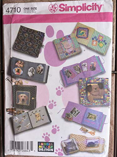 Patron de couture Simplicity 4710 scrapbooking pour animal domestique