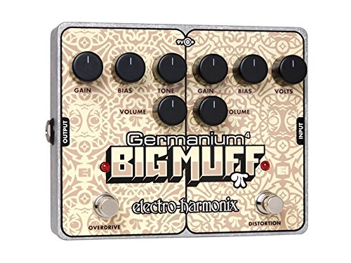 electro-harmonix Effet de Guitare électrique avec Synthétiseur filtre Germanium 4 Big Muff G4BM - Les Beatles, Paul McCartney, John Lennon, RIngo Starr, George Harrison electro-harmonix Effet de Guitare électrique avec Synthétiseur filtre Germanium 4 Big Muff G4BM