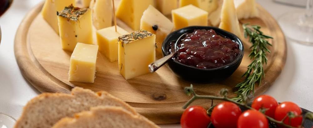 Almgourmet - Hartkäse aus Südtirol - 2 Stück je 400g - 12 Monate gereift - Herzhafter Urtyroler Käse mit würzigem Geschmack