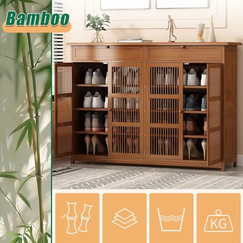 Meuble à chaussures pour entrée design et peu encombrant - 8