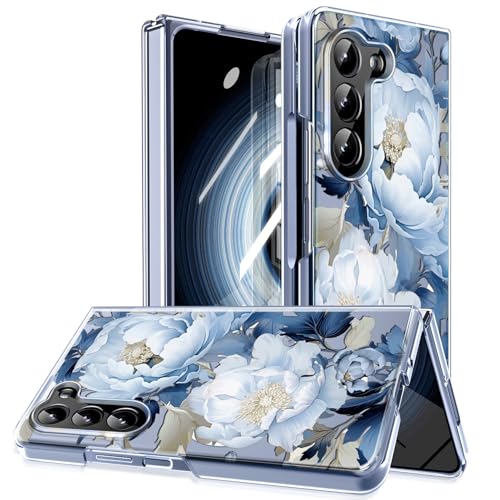 Coque Galaxy Z Fold 7 magnétique fleur blanche pour sublimer votre quotidien