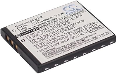 FYIOGXG Cameron Sino Battery for Olympus FE-4020, FE-4040, VG-110, VG-120, VG-130, VG-140, X-940 PN:Olympus Li-70B 600mAh