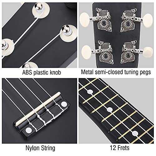 Ukulélé à la mode de 21 pouces, cadeau de jouet d’instrument de musique d’ukulélé à la mode de 21 pouces pour l’enfant… - Les Beatles, Paul McCartney, John Lennon, RIngo Starr, George Harrison Ukulélé à la mode de 21 pouces, cadeau de jouet d'instrument de musique d'ukulélé à la mode de 21 pouces pour l'enfant… – Image 3
