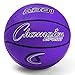 Champion Sports Official Heavy Duty Rubber Cover Nylon Basketballs (Purple, Size 7)
