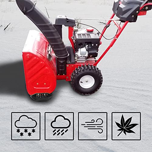 ELITEWILL Universal Snow Blower Skid Shoe Heavy Duty and Wide Snow Thrower Slide Shoes with Black Powder Coating Fit for All Stage Snowblowers - Thumbnail 7