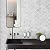 Carrara White Marble Mosaic Tile, 3 Inch Arabesque, Polished, 5 Sheets