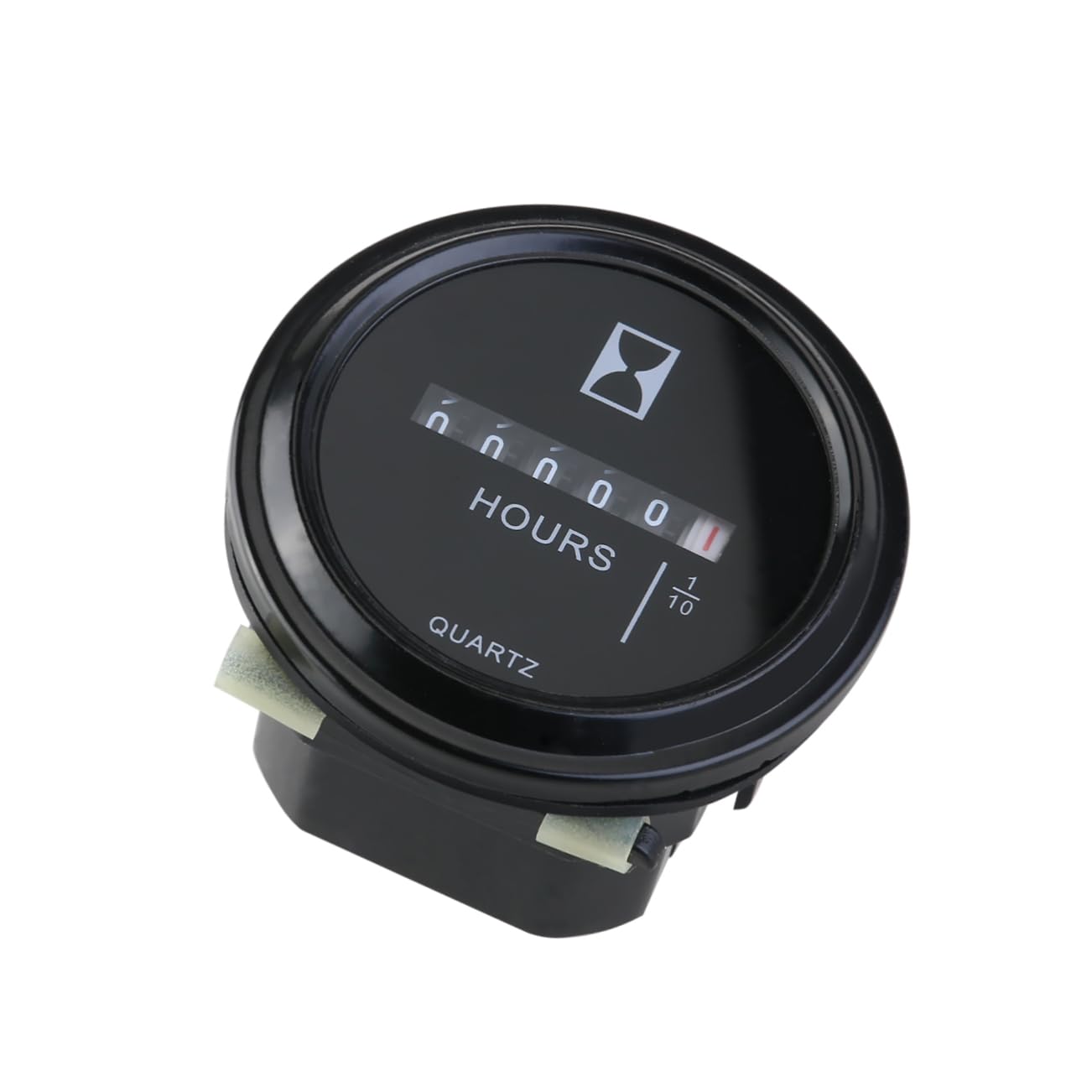 SUPVOX 10v Hour Gauge for Boat Engine Construction Round Digital Display Compact for Tracking Machinery Operating Hours