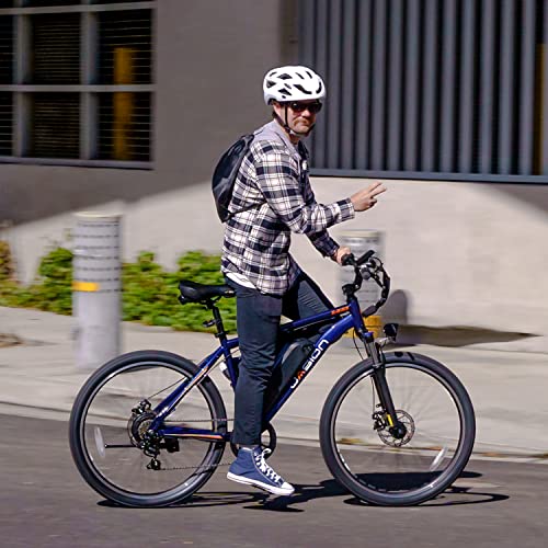 Jasion Eb5 Electric Bike For Adults With 360Wh Removable Battery, 40Miles 20Mph Commuting Electric Mountain Bike With 350W Brushless Motor, Shimano 7 Speed, 26" Tires And Front Fork Suspension #TOP7