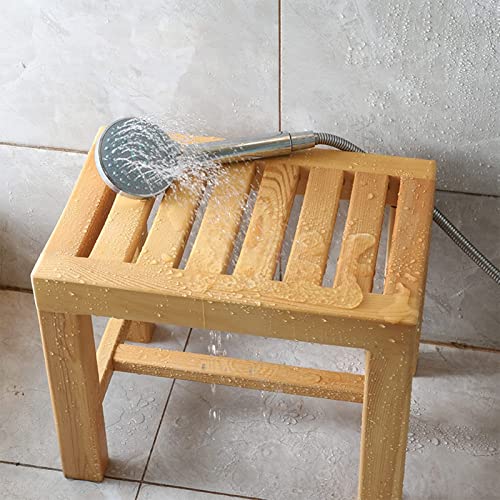 Taburete de baño para personas mayores, silla de baño acolchada antideslizante, cómodo taburete de baño para adultos, taburete de ducha duradero para seguridad y apoyo