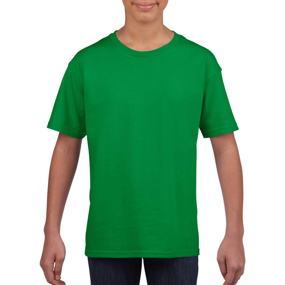 Gildan Maglietta Unisex per Bambini con Scollo Rotondo, Manica Corta