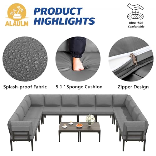 Alaulm8piecesmetalpatiofurnituresetwithpropanefirepittablemodernoutdoorfurniturew55000btufirepitpatiosectionalsofasw51spongecushionsforpatiobackyardpoolsidegrey Urban Country Home Decor Alaulm 8 pieces metal patio furniture set with propane fire pit table modern outdoor furniture w55000 btu fire pit patio sectional sofas w51 sponge cushions for patio backyard poolside grey urban country home decor