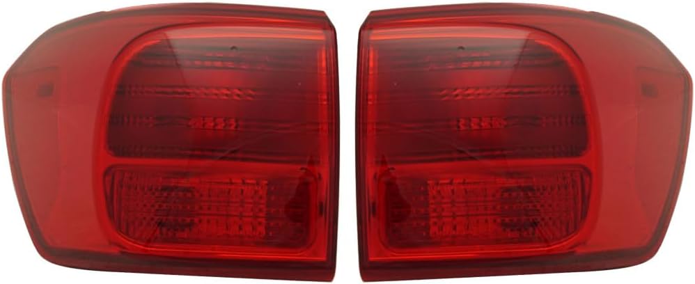 KarParts360 For Kia Sedona Tail Light Assembly 2016 2017 2018 Driver Side Outer Bulb Type CAPA For KI2804144 | 92401 A9420
