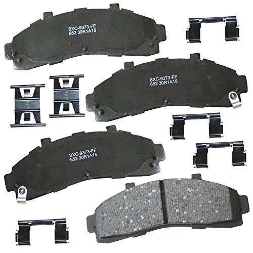 Image of Bendix Premium SBC652 Ceramic Front Brake Pads for Select Models Ford Explorer, F-100 Ranger, Mazda B2300, B2500, B3000, B4000, Mercury Mountaineer