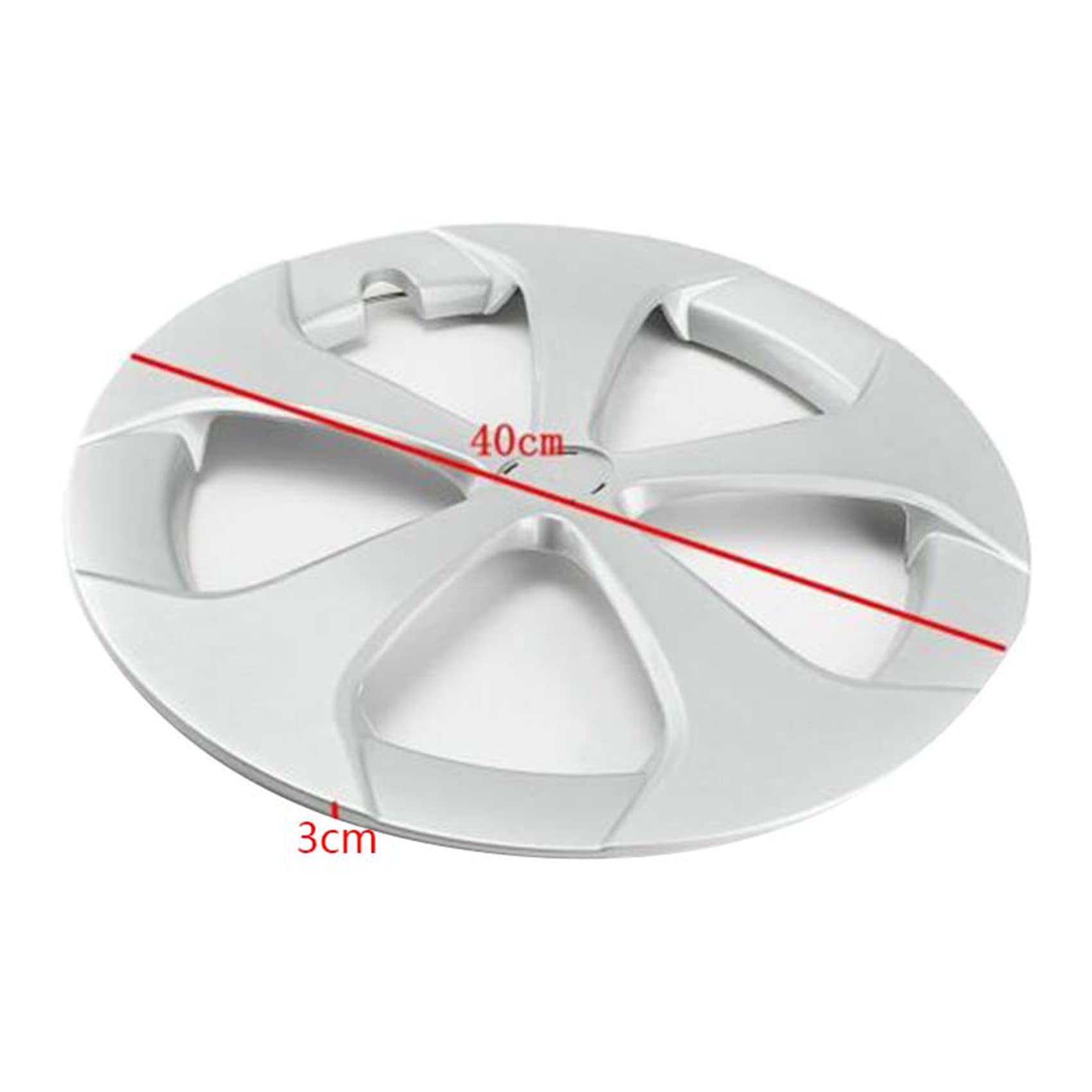 15-inch Silver Wheel Cover Hubcap For Prius 2012-2015 - Easy Install Replacement