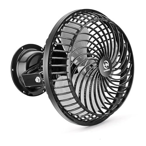 Image of HM Premium 9 inch Premium Cabin Fan 225 MM | Ultra High Speed 3 Blade Fan | 3 in 1 Multipurpose (Wall Fan | Ceiling Fan) | 1 Year Warranty |