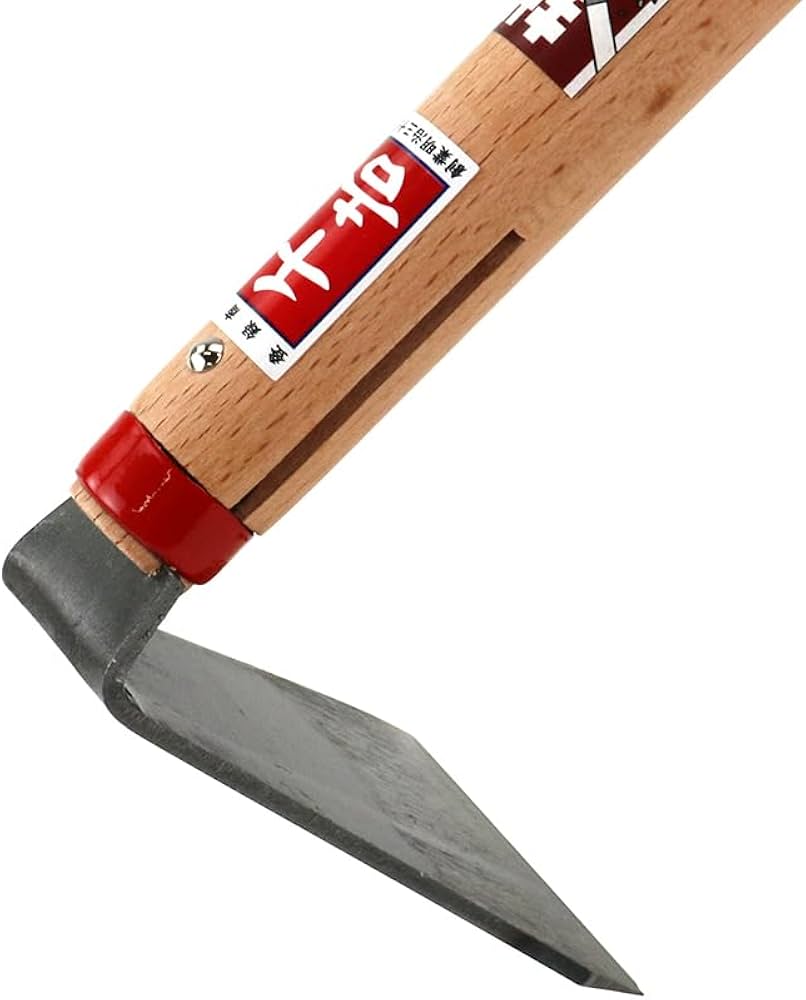 ぐく丸吉☆ Amazon | 千吉 片手鍬 穴掘り・土起こし用 丸柄 SRC-11 | くわ