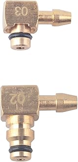 DAYUAN 6 Cylinder Diesel Injector Flow Meter Diagnostic Set, Cylinder Common Rail Adaptor Test Tool Leak Off Test Kit