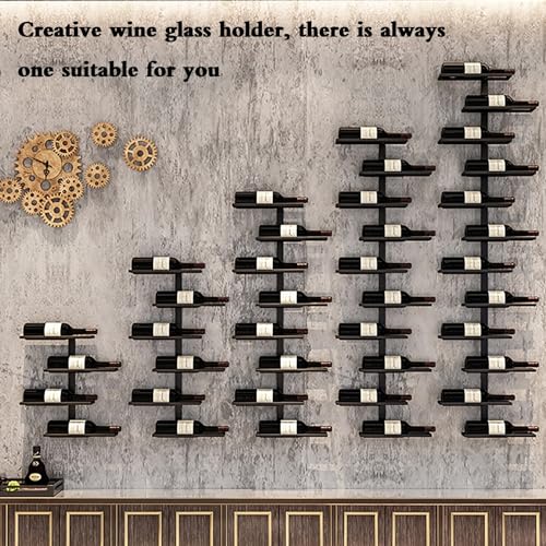 Soporte de Vino Metálico para 2 Botellas Oro miniatura 4