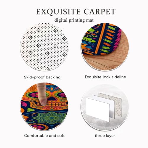 Alfombra antifatiga de calaveras de 2x8 pies para proteger pasillos y cocinas 7