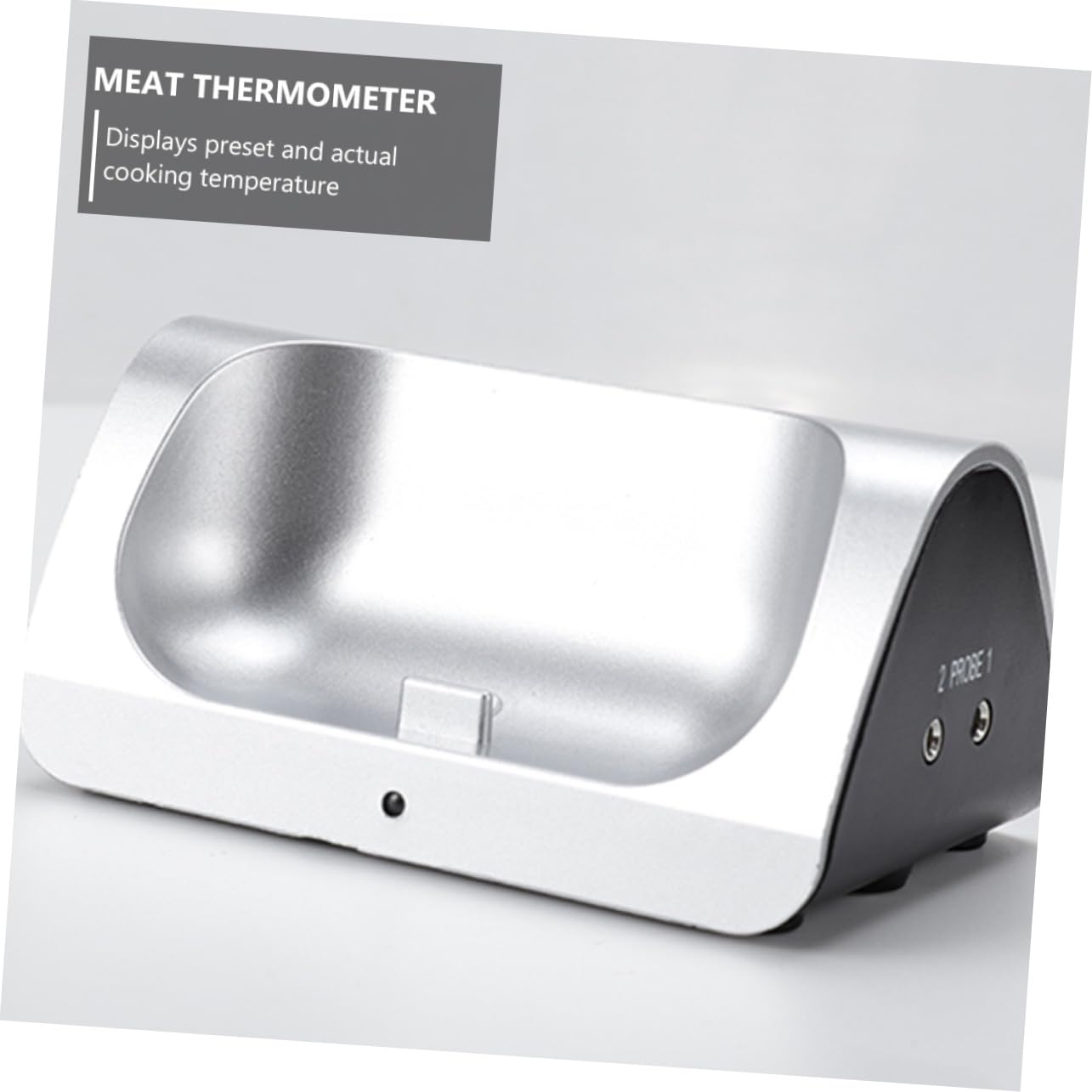 Cabilock Termómetro Inalámbrico de Doble Sonda para Carne y Hamburguesas, Electricidad