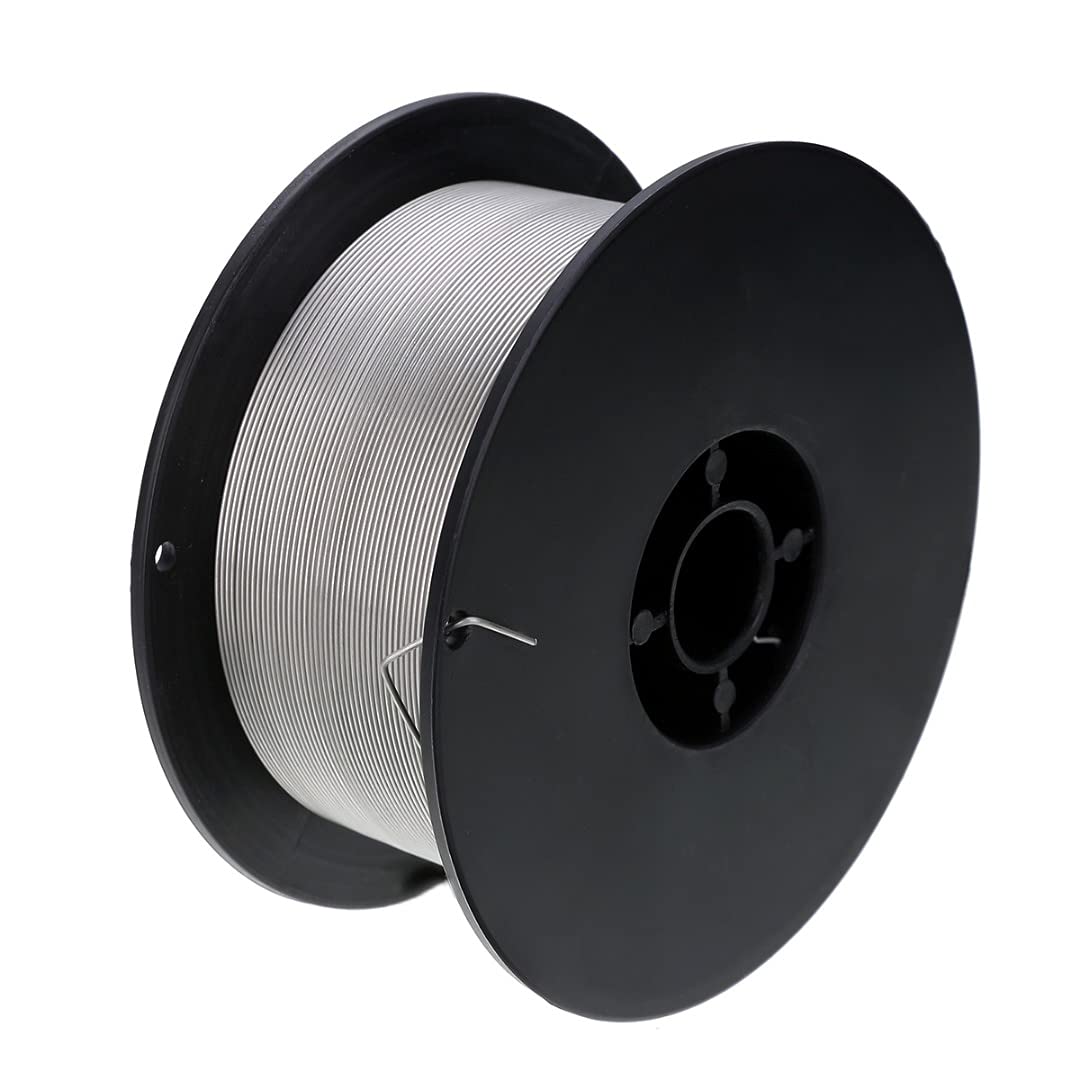 1 rotolo di filo per saldatura, 1 kg, 0,8 mm, in acciaio inox 304, filo per saldatore MIG