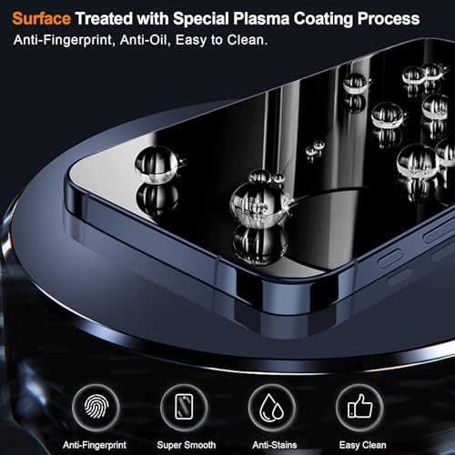 Qhohq IPHONE 15 PRO MAX 6.7 INCH 3 Pack Screen Protector thumb #3