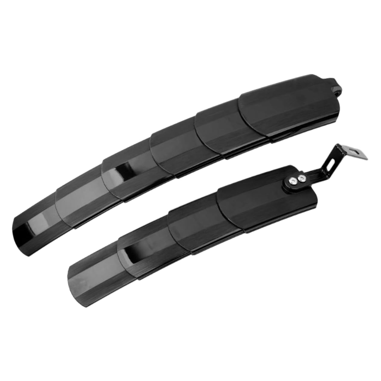 Mikinona 1Set Telescopic Bike Mudguards Portable Rear Mudguard for Mountain and Road Bikes Easy to Various Wheel for Outdoor Cycling