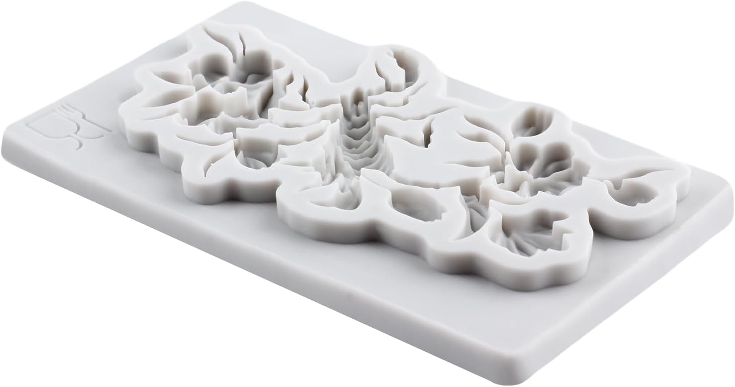 Lingzhi Scorpion Fondant Molds Flower Silicone Mold For Cake Decoration Cupcake Topper Chocolate Candy Sugar Craft Gum Paste Polymer Clay - Image 5