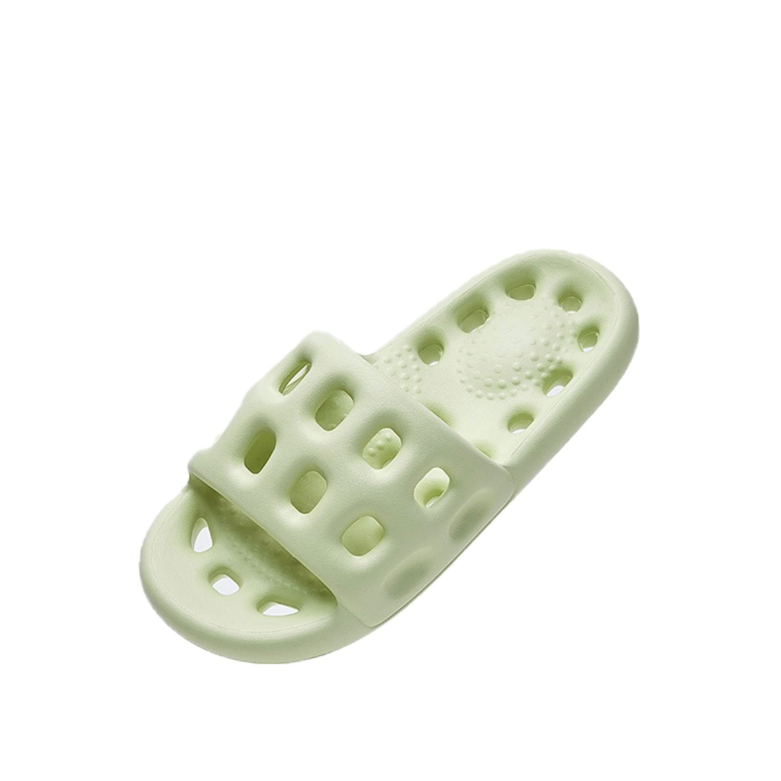 MMRTDJDR Sandalias para Hombre, Zapatillas para el hogar, Zapatos de Masaje, Chanclas Planas Antideslizantes para baño, Sandalias para Mujer, Chanclas de Verano para Hombre