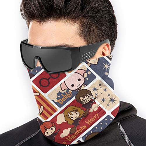 Fleece Neck Gaiter Warmer Winter Windproof Ski Face Mask Balaclava Half