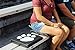 Astek Extra Wide Paw Prints Cub Scouts - Stadium Bleacher Outdoor Seat - Memory Foam Cushion