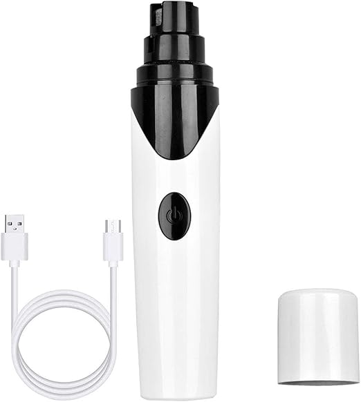 Dog Nail Grinder,Electric Rechargeable Dog Nail Trimmer Pet Nail