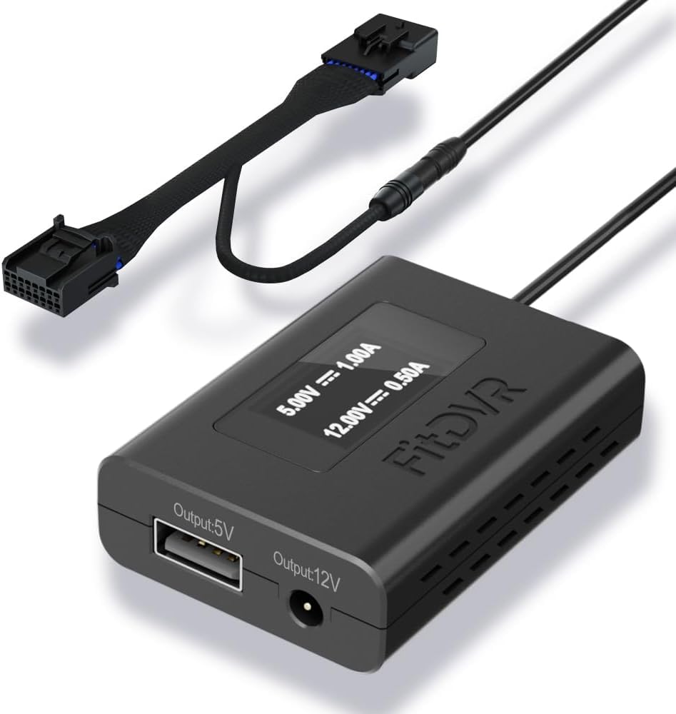 Amazon.com: FitDVR Dash Camera Power Adapter (16-Pin) for Toyota