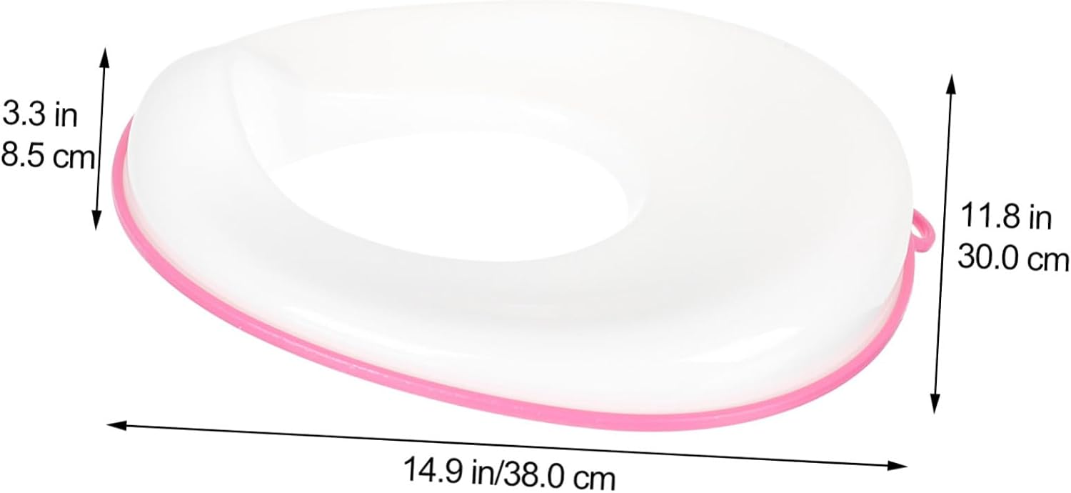 Yardwe Portable Toddler Toilet Training Seat for Boys and Girls Adjustable Child Potty Seat Lid Universal Fit for Most Standard Toilets Home Use
