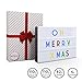 Produktbild B.K.Licht I LED A4 Lightbox I USB und Batterie I 6.500 Kelvin Tageslichtweiß I 220 Dekobuchstaben in schwarz und bunt I 82 Emojis & Symbole I 4 Schriftzüge z.B. Weihnachten I Lichtbox I Letter Box