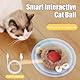 Interaktives Elektronisches Katzenspielzeug,Automatische Katzenspielkugel,Cat Ball für Indoor-Katzen,360° Beweglicher Katzenball,Selbstbeschäftigung Katzenspielzeug,Jagdspielzeug für Kätzchen (A)