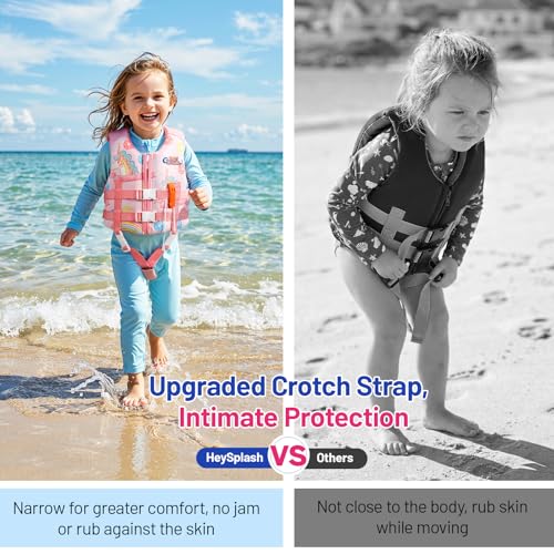 Image of HeySplash Toddler Swim Vest, Kids Swimming Jacket 20-30 /30-50 /50-90lbs