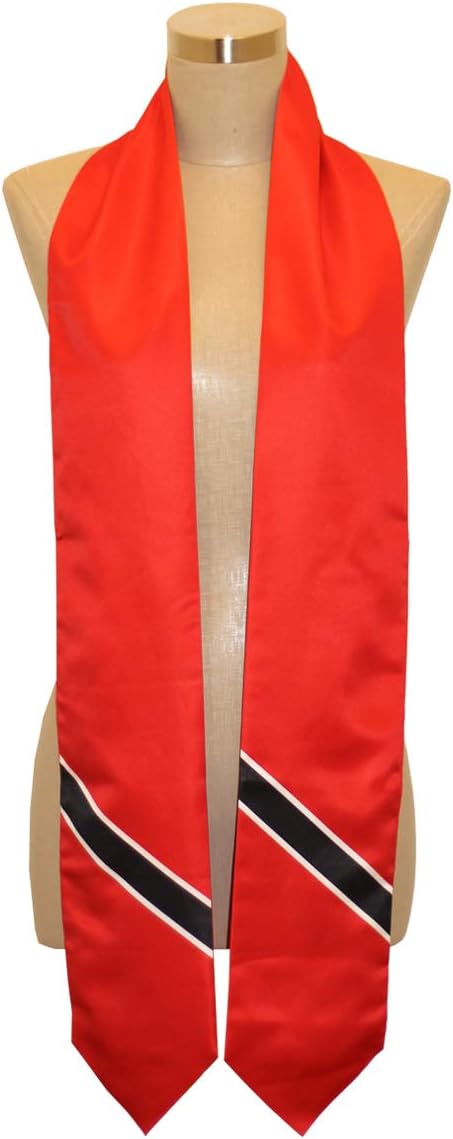 Trinidad & Tobago Flag Graduation Stole/Sash/Scarf