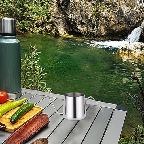 Tetera eléctrica de acero inoxidable para café y té 240ML miniatura 5