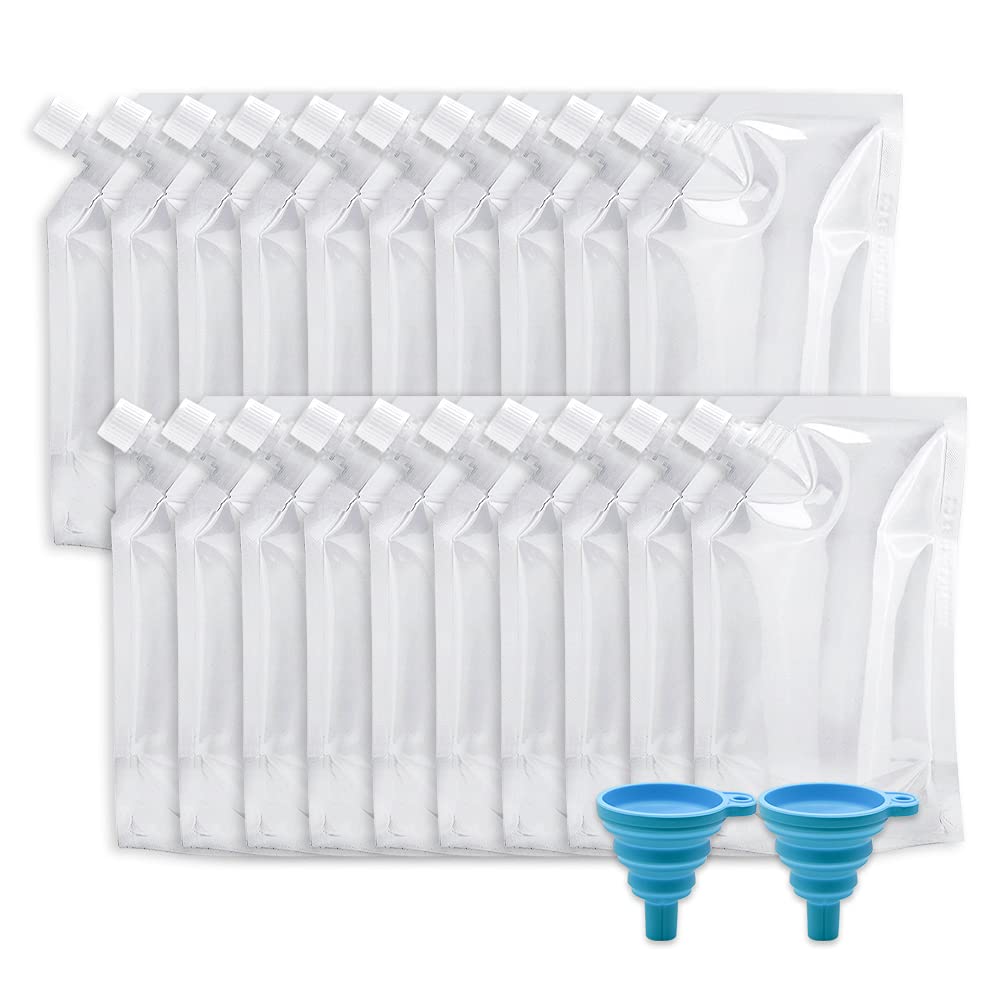 Buy EDEVOLUTION Cruise Liquor Bags Flask Kit, Concealable Reusable