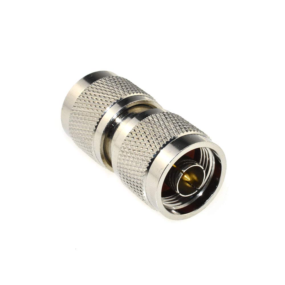 Buy Boscoqo N Type Male to N Type Male RF Straight Coax Coaxial Adapter