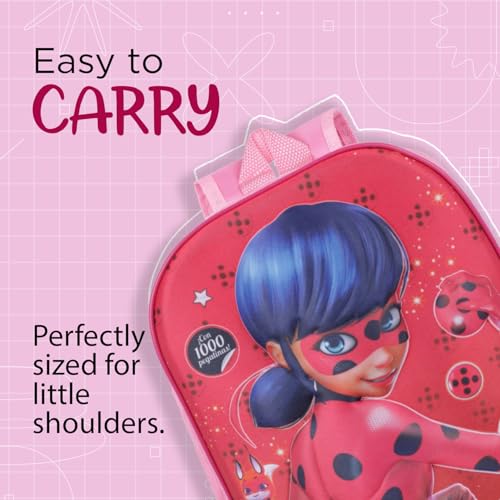 Image of 3D School Bag for Girls Boys & Kids | Lightweight Cartoon Backpack for School | Multi Compartment Primary School Bag | Durable Book and Lunch Backpack (6-13 Years)